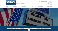 Desktop Screenshot of coldwellbankerkearney.com